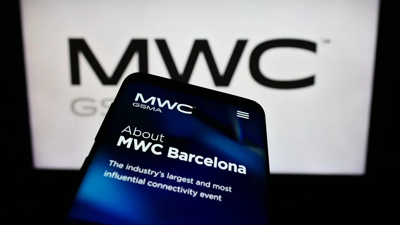 Crowds at MWC Barcelona